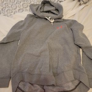 Womens under armour high low hoodie